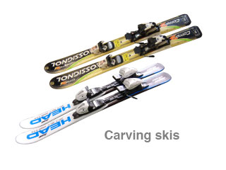Carving skis